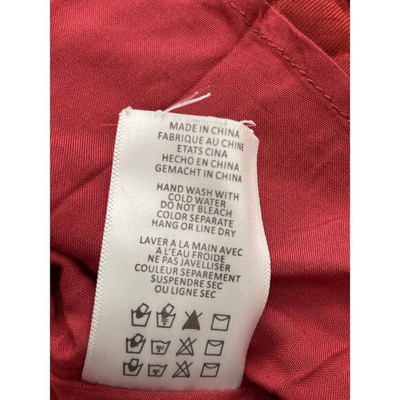 Bibi Women Cold Shoulder Long Sleeve Tiered Dress Size L - Picture 12 of 13